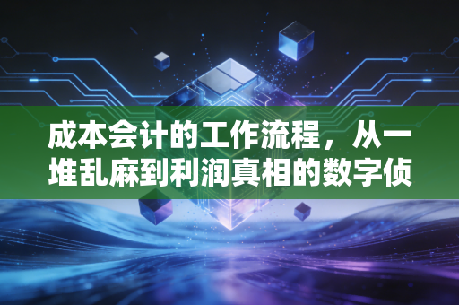 成本会计的工作流程，从一堆乱麻到利润真相的数字侦探之旅