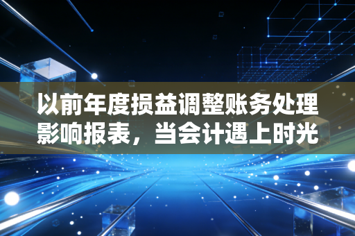 以前年度损益调整账务处理影响报表,当会计遇上时光机,这笔账该怎么算?