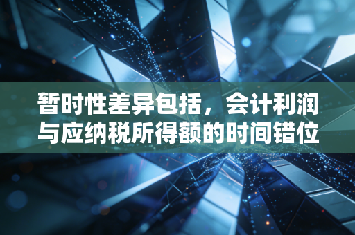 暂时性差异包括,会计利润与应纳税所得额的时间错位与爱恨纠葛