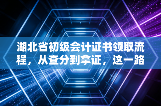 湖北省初级会计证书领取流程，从查分到拿证，这一路你需要注意的坑与喜