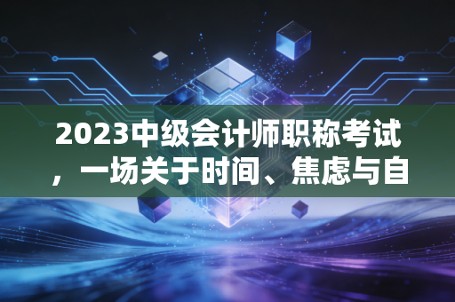 2023中级会计师职称考试,一场关于时间、焦虑与自我救赎的职场修行