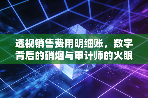 透视销售费用明细账，数字背后的硝烟与审计师的火眼金睛