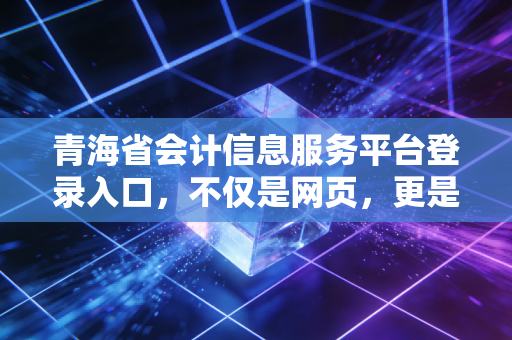 青海省会计信息服务平台登录入口，不仅是网页，更是高原会计人的职业加油站
