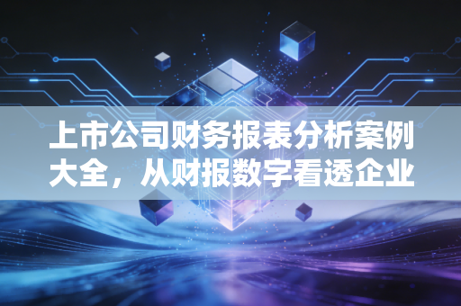 上市公司财务报表分析案例大全，从财报数字看透企业兴衰的实战指南