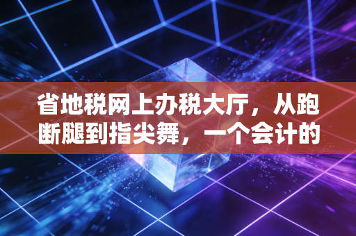 省地税网上办税大厅,从跑断腿到指尖舞,一个会计的数字化进阶之路