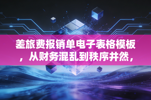 差旅费报销单电子表格模板,从财务混乱到秩序井然,一位注会眼中的报销管理艺术