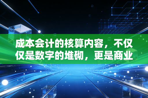 成本会计的核算内容，不仅仅是数字的堆砌，更是商业逻辑的解码