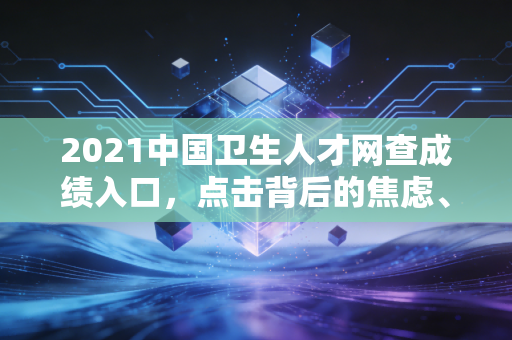 2021中国卫生人才网查成绩入口，点击背后的焦虑、希冀与职业抉择