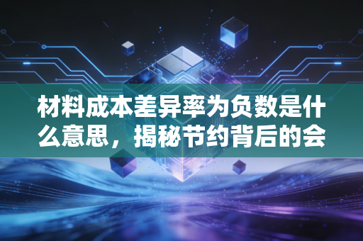 材料成本差异率为负数是什么意思，揭秘节约背后的会计逻辑与管理智慧