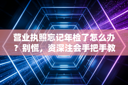 营业执照忘记年检了怎么办?别慌,资深注会手把手教你补救及规避信用危机