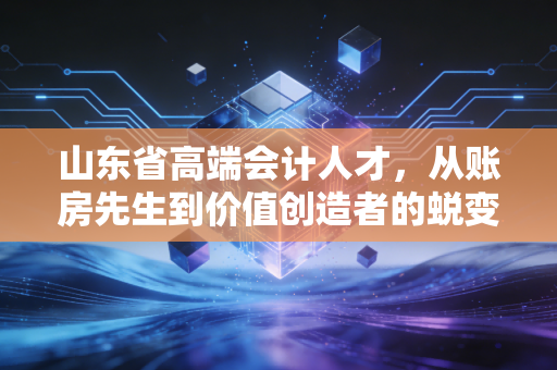 山东省高端会计人才，从账房先生到价值创造者的蜕变之路