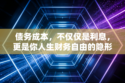 债务成本，不仅仅是利息，更是你人生财务自由的隐形标尺