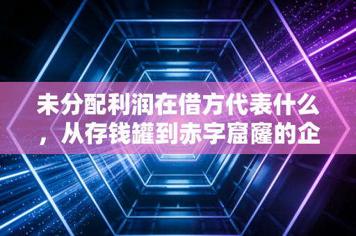 未分配利润在借方代表什么,从存钱罐到赤字窟窿的企业生存启示录