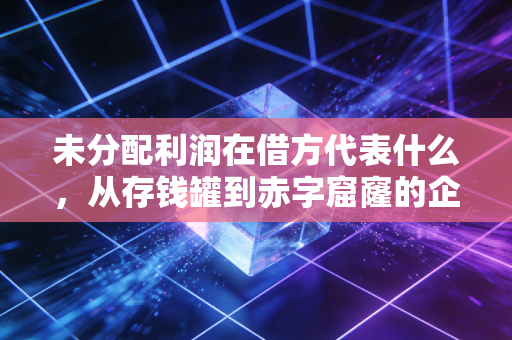 未分配利润在借方代表什么,从存钱罐到赤字窟窿的企业生存启示录