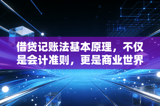 借贷记账法基本原理,不仅是会计准则,更是商业世界的平衡哲学