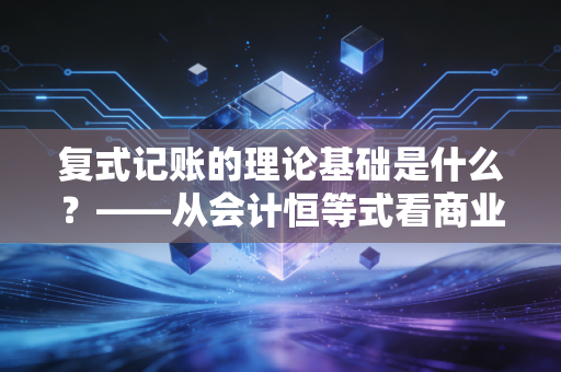 复式记账的理论基础是什么？——从会计恒等式看商业世界的阴阳平衡
