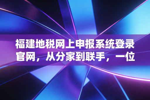 福建地税网上申报系统登录官网，从分家到联手，一位资深CPA眼中的办税变迁与实操心法