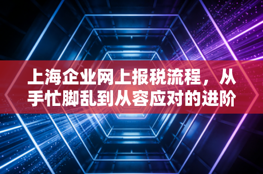 上海企业网上报税流程，从手忙脚乱到从容应对的进阶指南