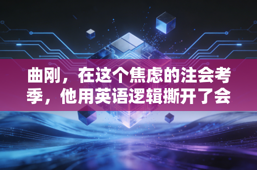 曲刚，在这个焦虑的注会考季，他用英语逻辑撕开了会计的伪装