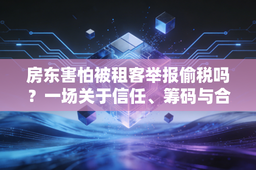 房东害怕被租客举报偷税吗？一场关于信任、筹码与合规的深度博弈