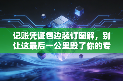 记账凭证包边装订图解，别让这最后一公里毁了你的专业形象