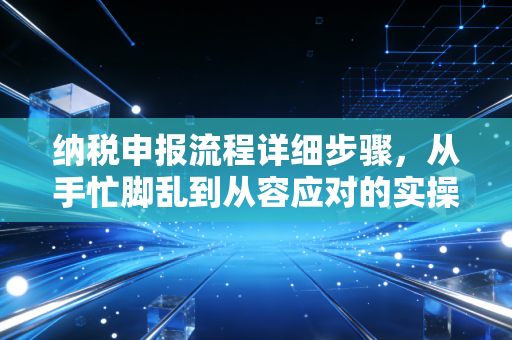 纳税申报流程详细步骤，从手忙脚乱到从容应对的实操指南