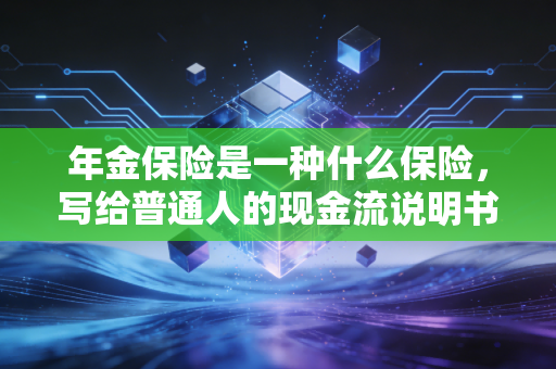 年金保险是一种什么保险,写给普通人的现金流说明书