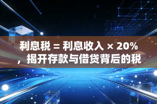 利息税 = 利息收入 × 20%，揭开存款与借贷背后的税务密码，你的钱真的安全吗？