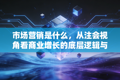 市场营销是什么，从注会视角看商业增长的底层逻辑与人性博弈
