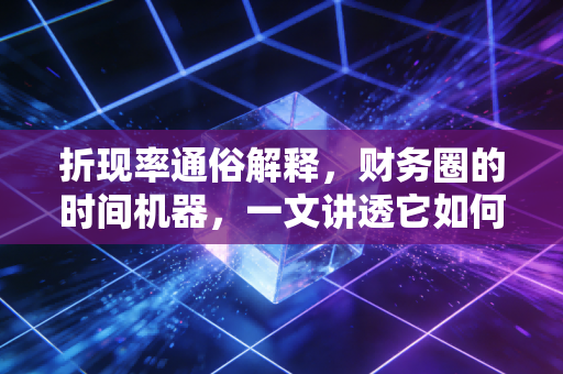 折现率通俗解释，财务圈的时间机器，一文讲透它如何决定你的身价