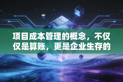 项目成本管理的概念，不仅仅是算账，更是企业生存的护城河