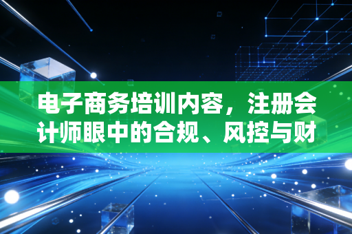 电子商务培训内容，注册会计师眼中的合规、风控与财务思维重塑