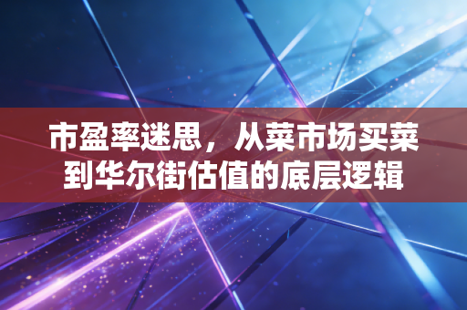 市盈率迷思，从菜市场买菜到华尔街估值的底层逻辑