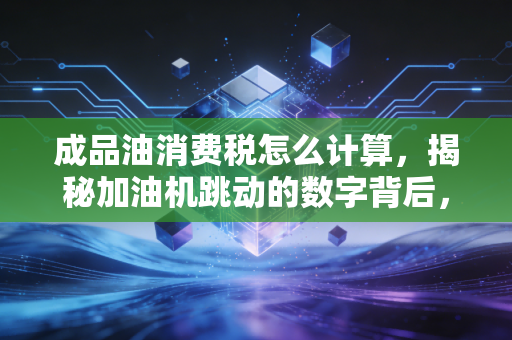 成品油消费税怎么计算，揭秘加油机跳动的数字背后，那只看不见的手