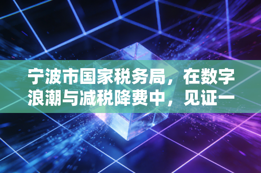 宁波市国家税务局，在数字浪潮与减税降费中，见证一座城市的商业脉动