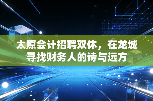 太原会计招聘双休，在龙城寻找财务人的诗与远方