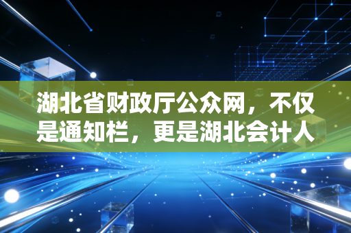 湖北省财政厅公众网，不仅是通知栏，更是湖北会计人的数字根据地与进阶指南