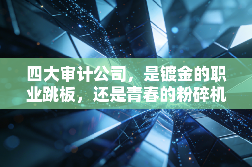 四大审计公司，是镀金的职业跳板，还是青春的粉碎机？