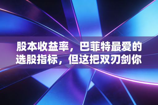 股本收益率,巴菲特最爱的选股指标,但这把双刃剑你真的看懂了吗?