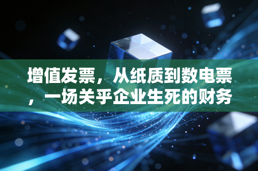 增值发票，从纸质到数电票，一场关乎企业生死的财务变革