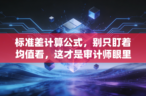 标准差计算公式，别只盯着均值看，这才是审计师眼里的真实风险与人性波动
