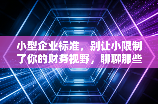 小型企业标准,别让小限制了你的财务视野,聊聊那些被误解的界定与红利
