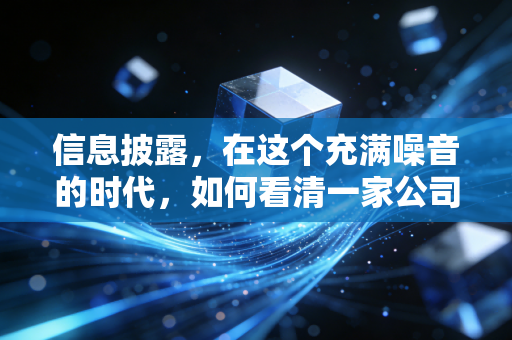 信息披露，在这个充满噪音的时代，如何看清一家公司的真面目？