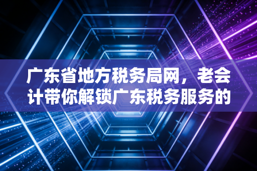 广东省地方税务局网,老会计带你解锁广东税务服务的前世今生与实操干货
