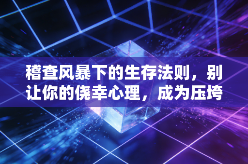 稽查风暴下的生存法则，别让你的侥幸心理，成为压垮企业的最后一根稻草