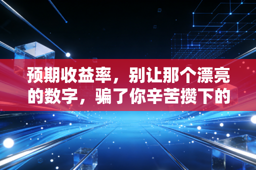 预期收益率，别让那个漂亮的数字，骗了你辛苦攒下的本金