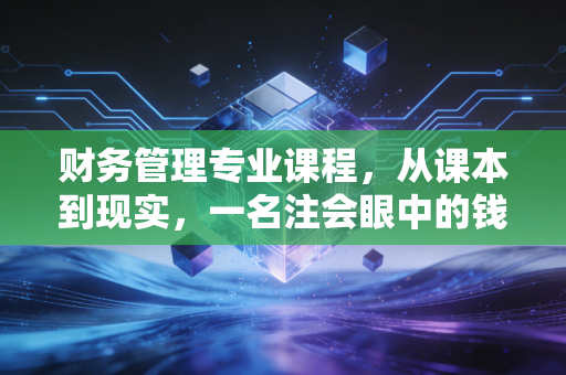 财务管理专业课程，从课本到现实，一名注会眼中的钱途与前途