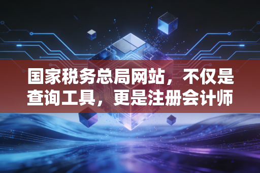 国家税务总局网站，不仅是查询工具，更是注册会计师的藏宝图与避雷针