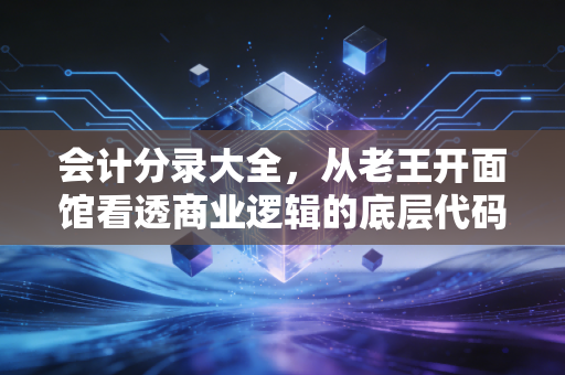会计分录大全，从老王开面馆看透商业逻辑的底层代码