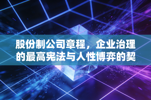 股份制公司章程，企业治理的最高宪法与人性博弈的契约基石